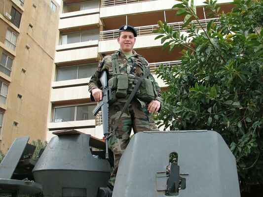 Libanon_Marek_Cejka (25) - Beirut - Lebanese soldier