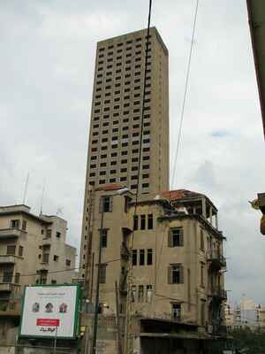 Libanon_Marek_Cejka (27) - Beirut - centre - unfinished skyscaper