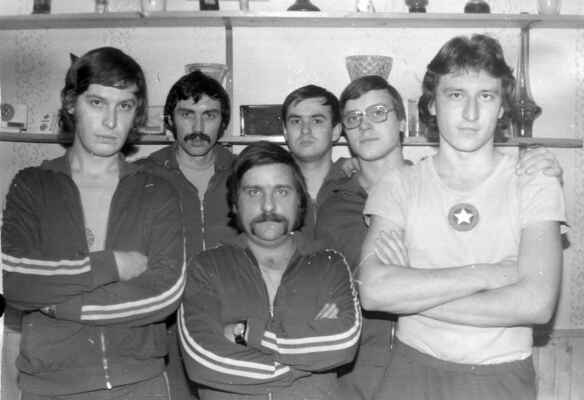 1981 - A-čko: J.Seeman, J.Kandl ml., P.Petřík, L.Gúhl ml., L.Voráček, Z.Kandl